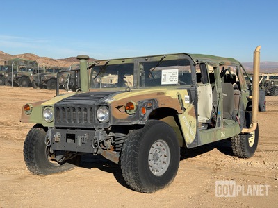 1999 AM General M1123 HMMWV 4 Door Soft Top w/Truck Body