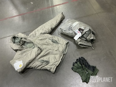(9) Pairs of Extreme Cold Weather Trousers, (1) Parka & Assorted Items