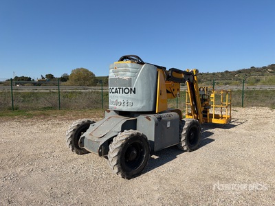 2014 Haulotte HA120PX Diesel Nacelle Articulee Articulating Boom Lift