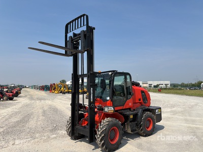 2025 Plus Power RT35 3500 kg Rough Terrain Forklift (Unused)