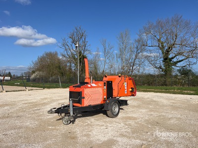 2017 Timberwolf TW280TDHB S/A Broyeur De Branches Sur Remorque Déchiqueteuse