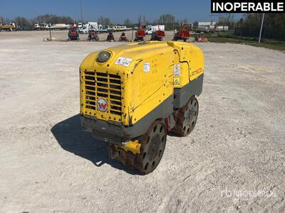 2017 Wacker Neuson RTSC3 Compacteur De Tranchee Pied De Mouton Trench Compactor (Inoperable)