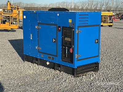 2021 Trime G45 46 kVA Skid-Mounted Generador