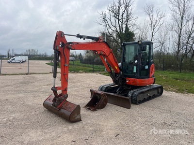 2018 Kubota U48-4 Mini-Pelle Mini Excavadora