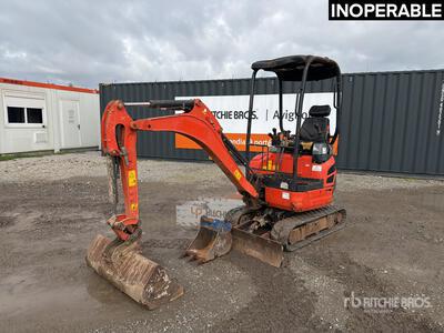 2019 Kubota U15-3 Mini-Pelle Mini Excavadora (Inoperable)