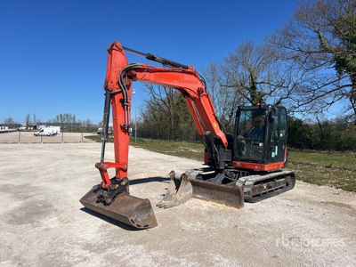 2018 Kubota KX80-4a Mini-Pelle Excavadora de Cadenas