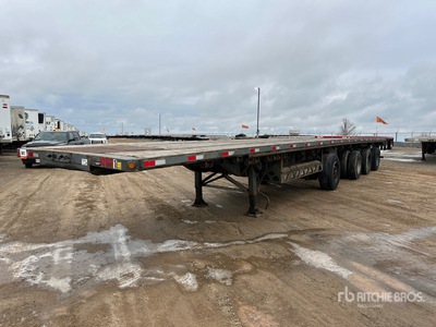 2009 BWS 53 ft Quad/A Flatbed Trailer