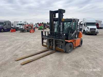 2021 Doosan D70S7 13550 lb Pneumatic Tire Forklift