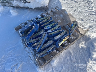 Quantity of (20) Ratchet Straps Divers - Industriel