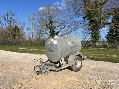 2008 Daudin CR1310 1000 L Citerne À Eau Water Tank Trailer
