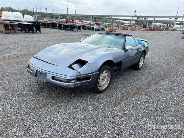1991 Chevrolet Corvette 1991 Chevrolet Corvette Automobile (Inoperable)