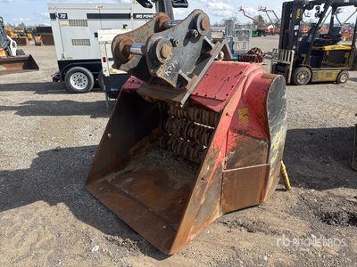 Allu 312 49 in Excavator Screening Bucket - Fits Allu