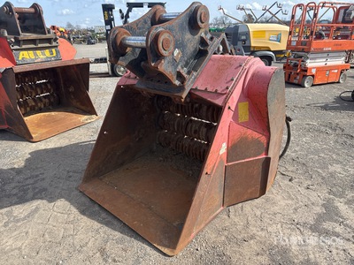 2012 Allu 312 50 in Excavator Screening Bucket - Fits Allu