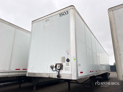 2013 Wabash 53 ft x 102 in T/A مقطورة فان