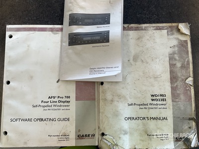 2013 Case IH WD1903 36 ft Swather Schwadleger