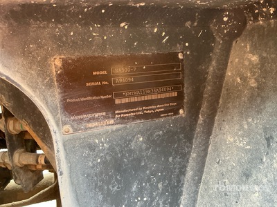 2014 Komatsu WA500-7 Wiellader