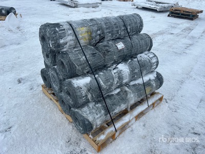 Quantity of (10) 2024 BYT FFC762 330 ft x 4 ft Galvanized Farm Vallas (Unused)