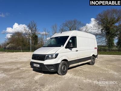 2018 Volskwagen Crafter Vehicule Utilitaire Fourgon cargo (Inoperable)