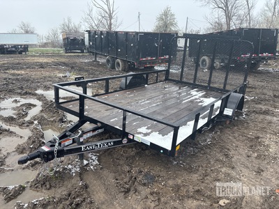 2025 East Texas 12 ft S/A Nutsaanhangwagen