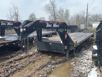 2025 Trailmaxx 14000 lb 40 ft T/A Gooseneck Equipment Trailer