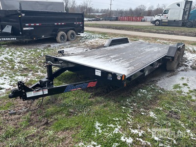 2024 Liberty 10400 lb 20 ft T/A Equipment Trailer
