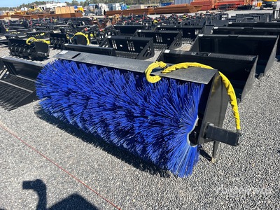 All-Star 72 in Angle Skid Steer Broom (Unused)