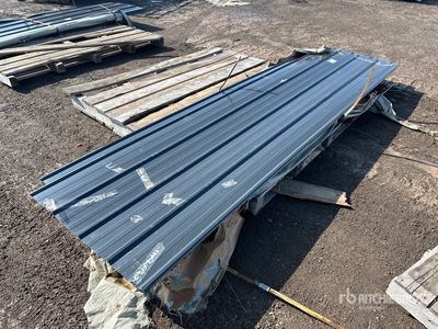 Quantity of (100) 2026 SKLP SKH100 12 ft x 3 ft Galvalume Steel Sheets Materiale edile (Unused)