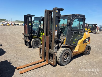 2019 Cat GP45N1 8550 lb Pneumatic Tire Forklift