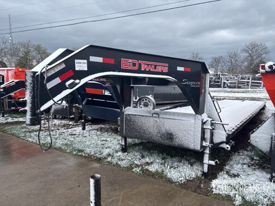 2026 ED Trailers 14000 lb 40 ft T/A Gooseneck Equipment Trailer