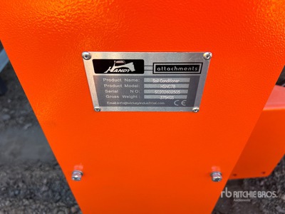2026 Handy HSNC78 78 in Skid Steer Power Rake (Unused)