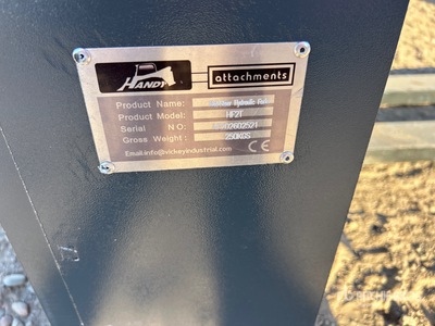 2026 Handy HF2T Hydraulic Adjusting Skid Steer Forks (Unused)