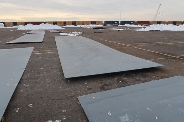 Hot Rolled Steel Plate &ndash; 17 pieces - 45 MT