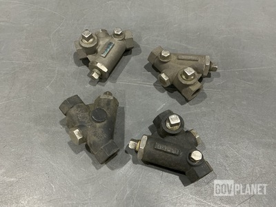(4) Oshkosh 2CR904 Sediment Strainers
