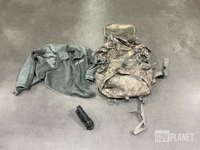 (10) Holster Assemblies, (17) Jackets, (2) Field Packs & Assorted Items