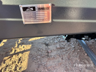 2026 Handy HSSG27 27 in Skid Steer Stump Grinder (Unused)