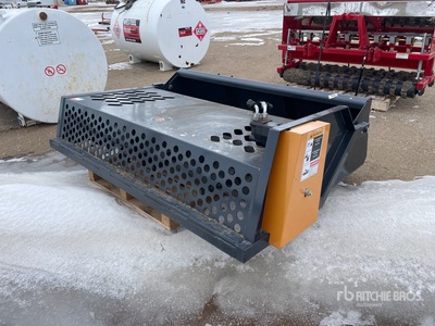 70 in Rock Rake Skid Steer Bucket