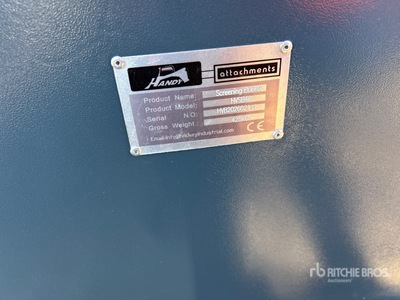 2026 Handy HVSB48 55 in Skid Steer Screening Bucket (Unused)