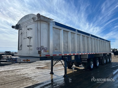 2021 Custom 46 ft 5/Axle مقطورة للتفريغ الخلفي