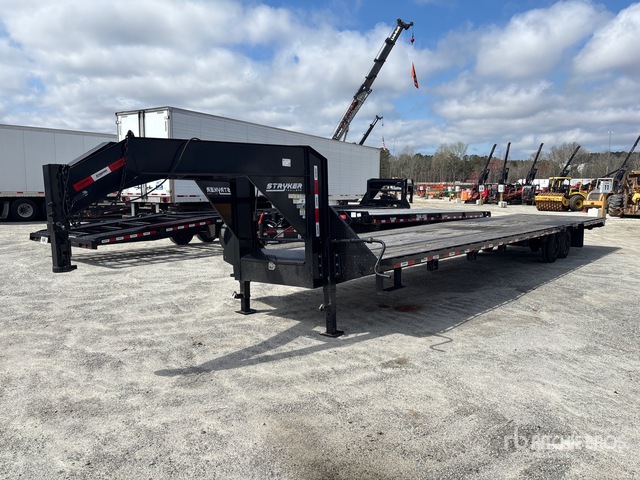 2024 Ascend Industries GNLW40-20 40 ft T/A Equipment Trailer