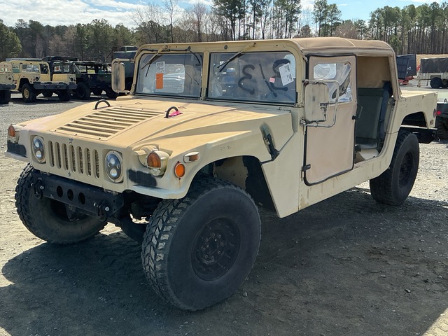 2008 AM General M1097R1 HMMWV 4 Door Soft Top w/Truck Body