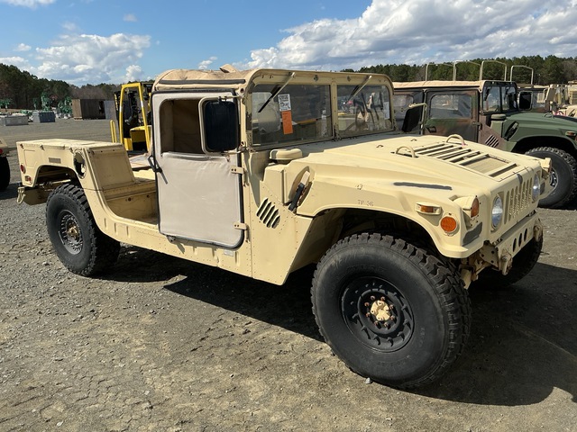 2008 AM General M1097R1 HMMWV 2 Door Soft Top w/Truck Body