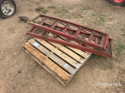 Quantity of (2) 5 Ft Trailer Ramps