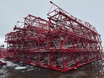 Cadre with Ossature/mât
