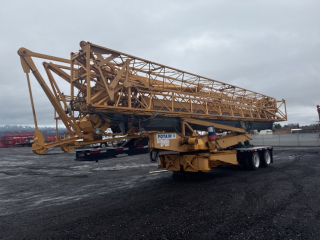 Potain HDT80 13228 lb Self-Erecting Tower Crane