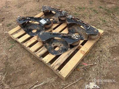 Quantity of (4) Walk Behind Trencher Undercarriages Frames بنود متنوعة - قطع المعدات