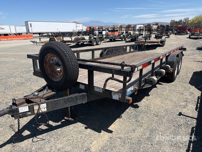 2013 Top Hat 20 ft T/A Apparatuur aanhangwagen