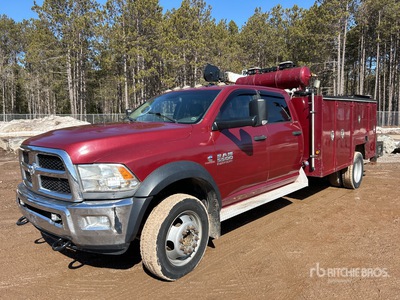 2014 Ram 5500 4x4 Crew Cab Servicewagen
