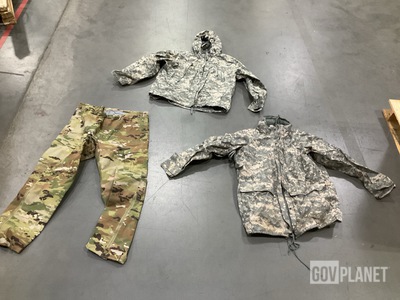 (10) Pairs of Trousers, (4) Parkas, (7) Jackets & Assorted Items