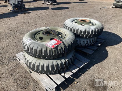 (4) Titan 9.00-20 Tires w/Wheels