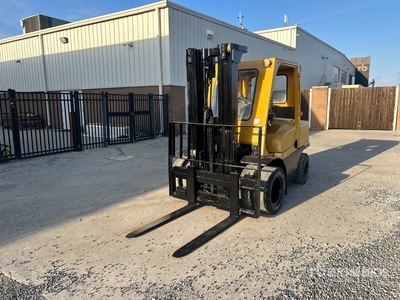 2007 Hyster H80FT 7450 lb Pneumatic Tire Gabelstapler